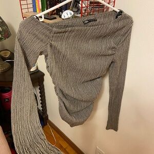 Zara Women asymmetrical top